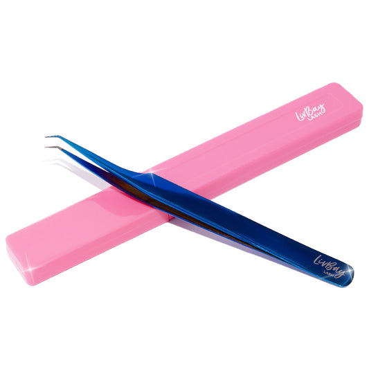 Fiber Tip - Blue Magic Mike Eyelash Tweezer