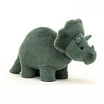 Jellycat Fossilly Triceratops