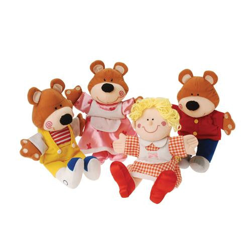 Goldilocks & the Three Bears Puppet Set
