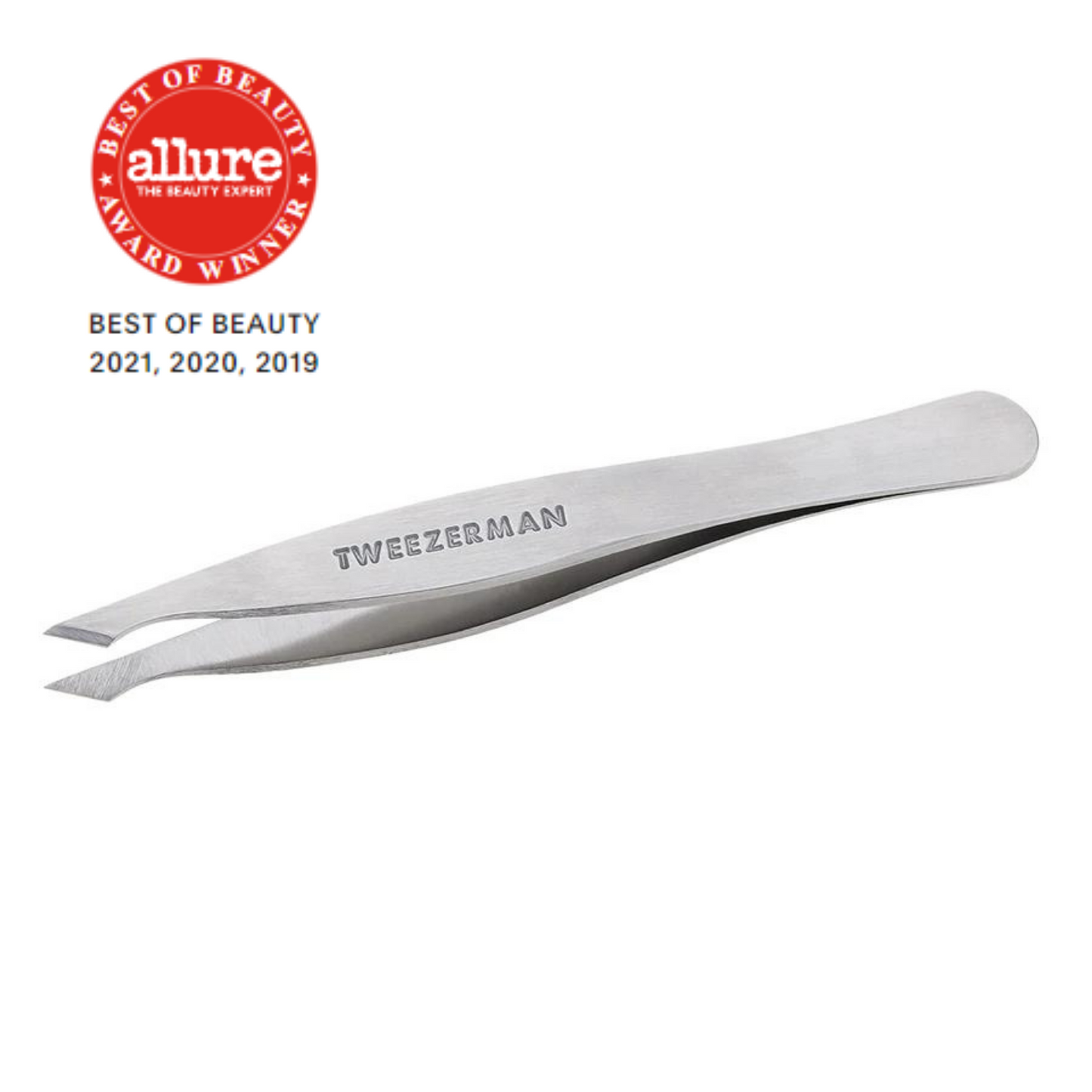 Tweezerman Pointed Slant Tweezer  #25985