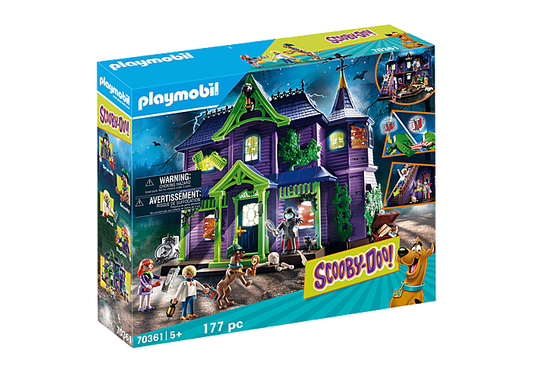 Playmobil - Scooby-Doo! - Adventure in the Mystery Mansion (70361) Playset