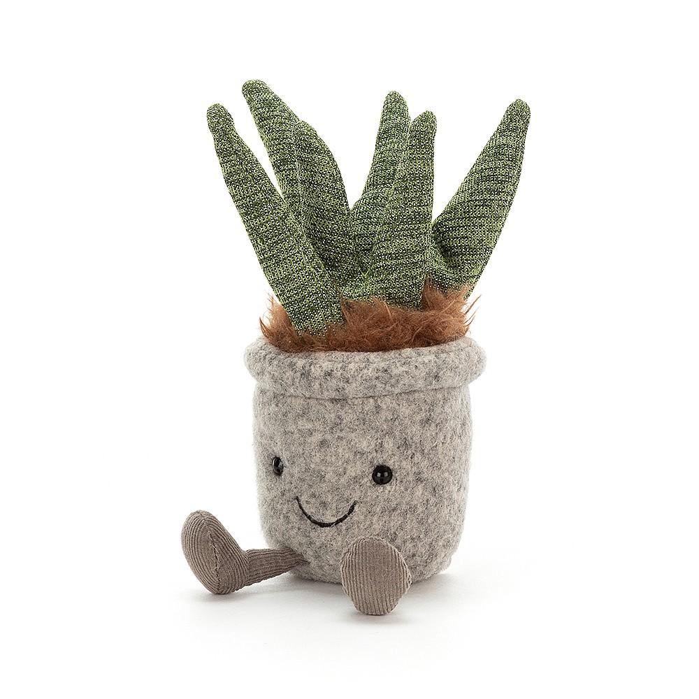 Jellycat Silly Succulent Aloe 8"