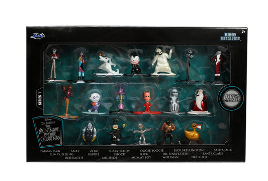 Disney - The Nightmare Before Christmas Nano Metalfigs Mini-Figures 18-Pack (32912)