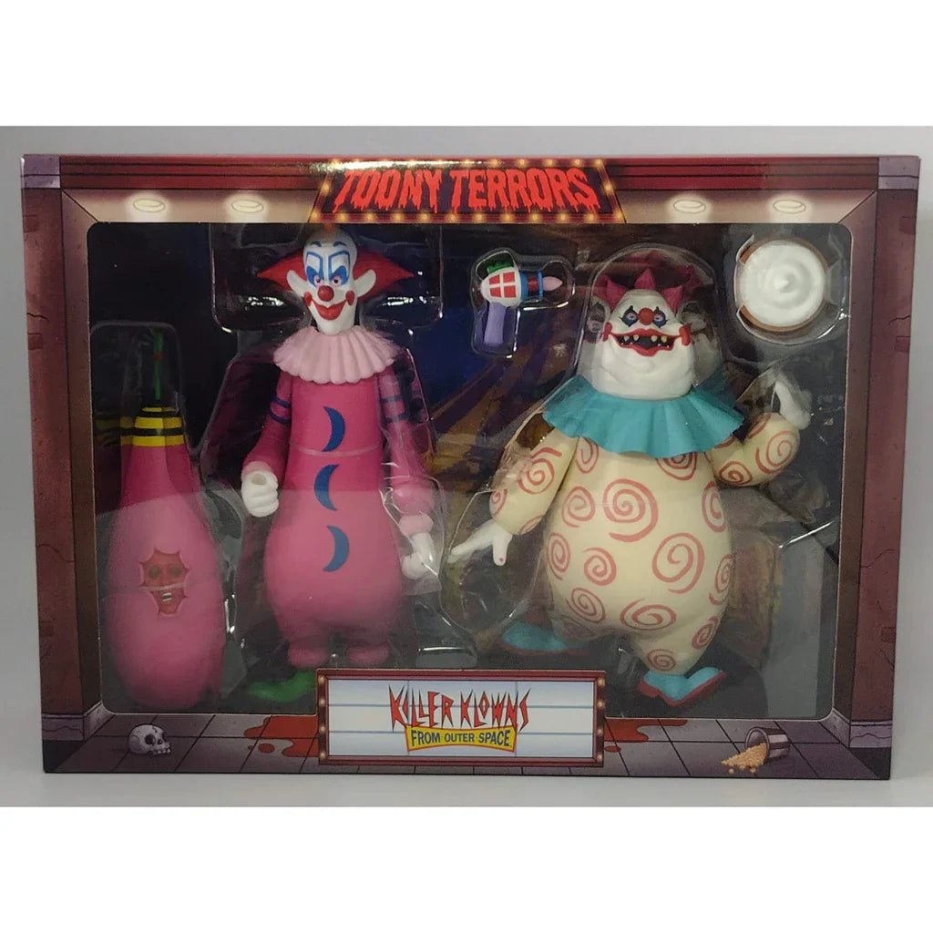 NECA - Killer Klowns From Outer Space Toon Err & Chubby 2-Pack Figure Set (45580)