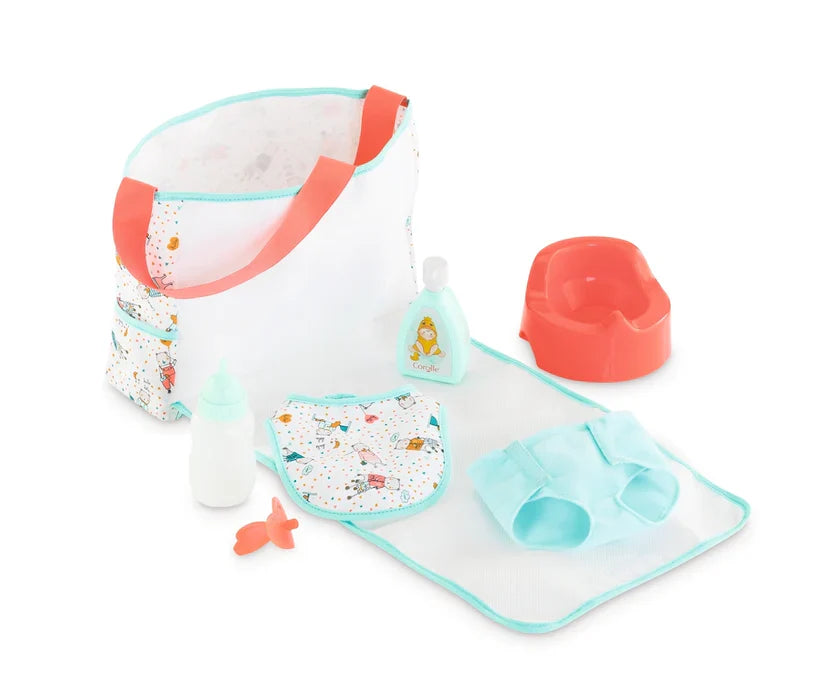 Corolle Changing Bag + Accessories