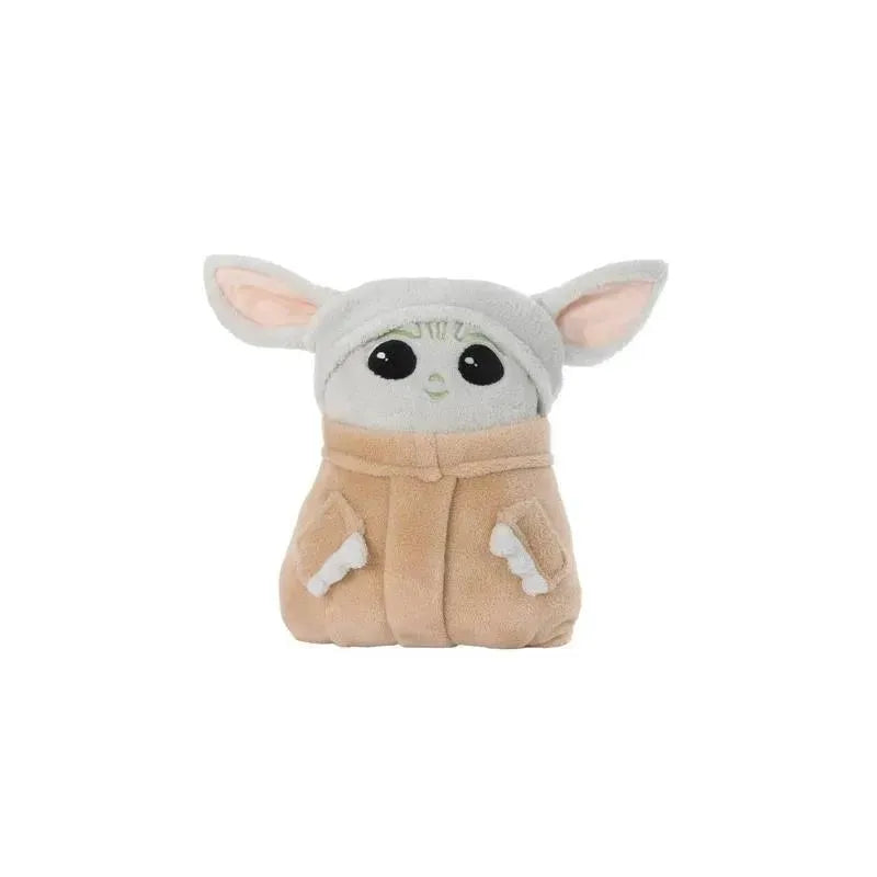 Crown Crafts - Disney Star Wars The Child Character Shaped Pocket With Soft Cuddle Blanket