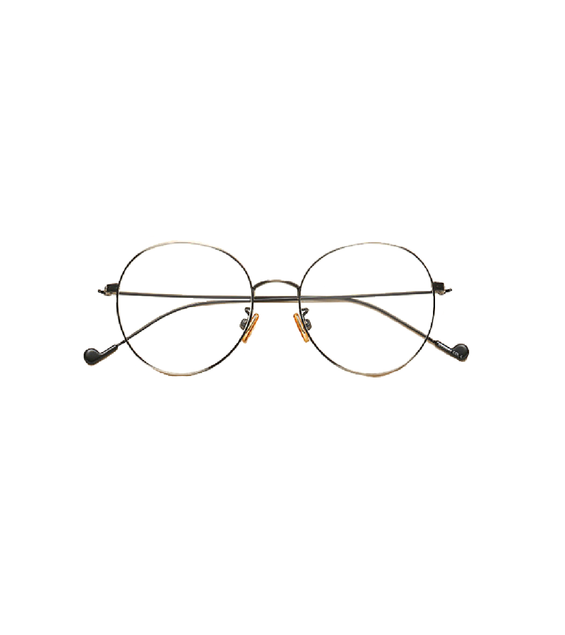 Extraordinary You Lee Na Eun Inspired Glasses 001 - ONE SIZE ONLY / Silver - Glasses