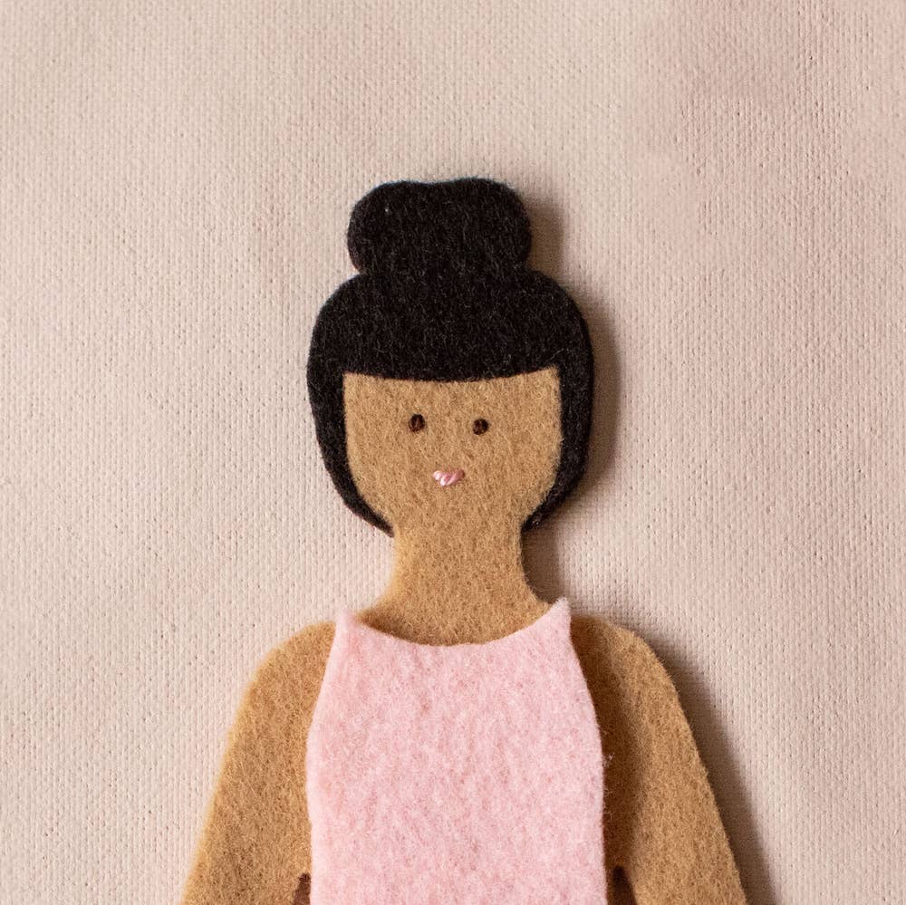 Lowercase Toys Felt Doll | Starter Girl in Caramel