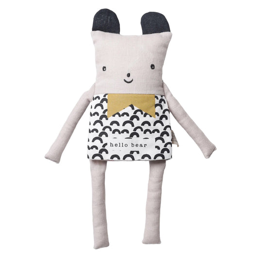 wee gallery Organic Bear Flippy Friend