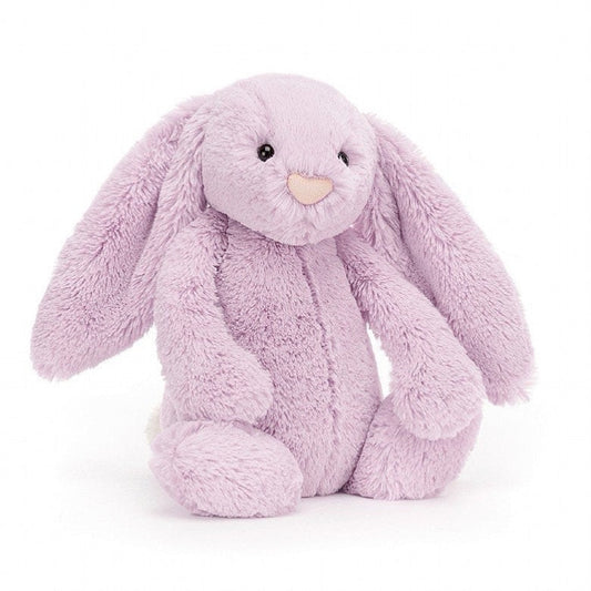 Jellycat Medium Bashful Lilac Bunny