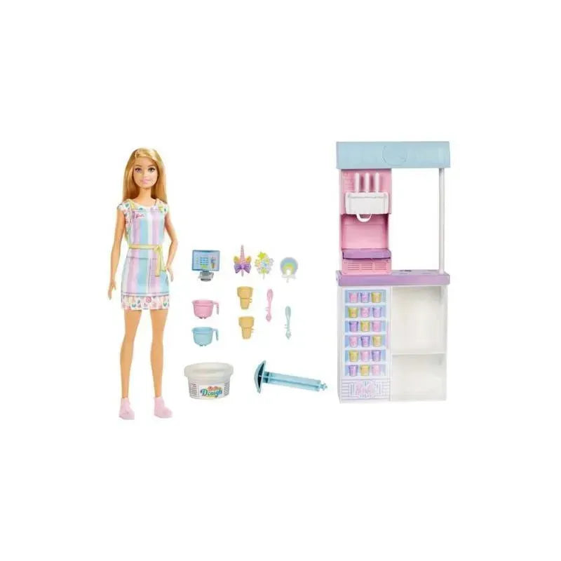 Mattel - Barbie Ice Cream Shop Playset