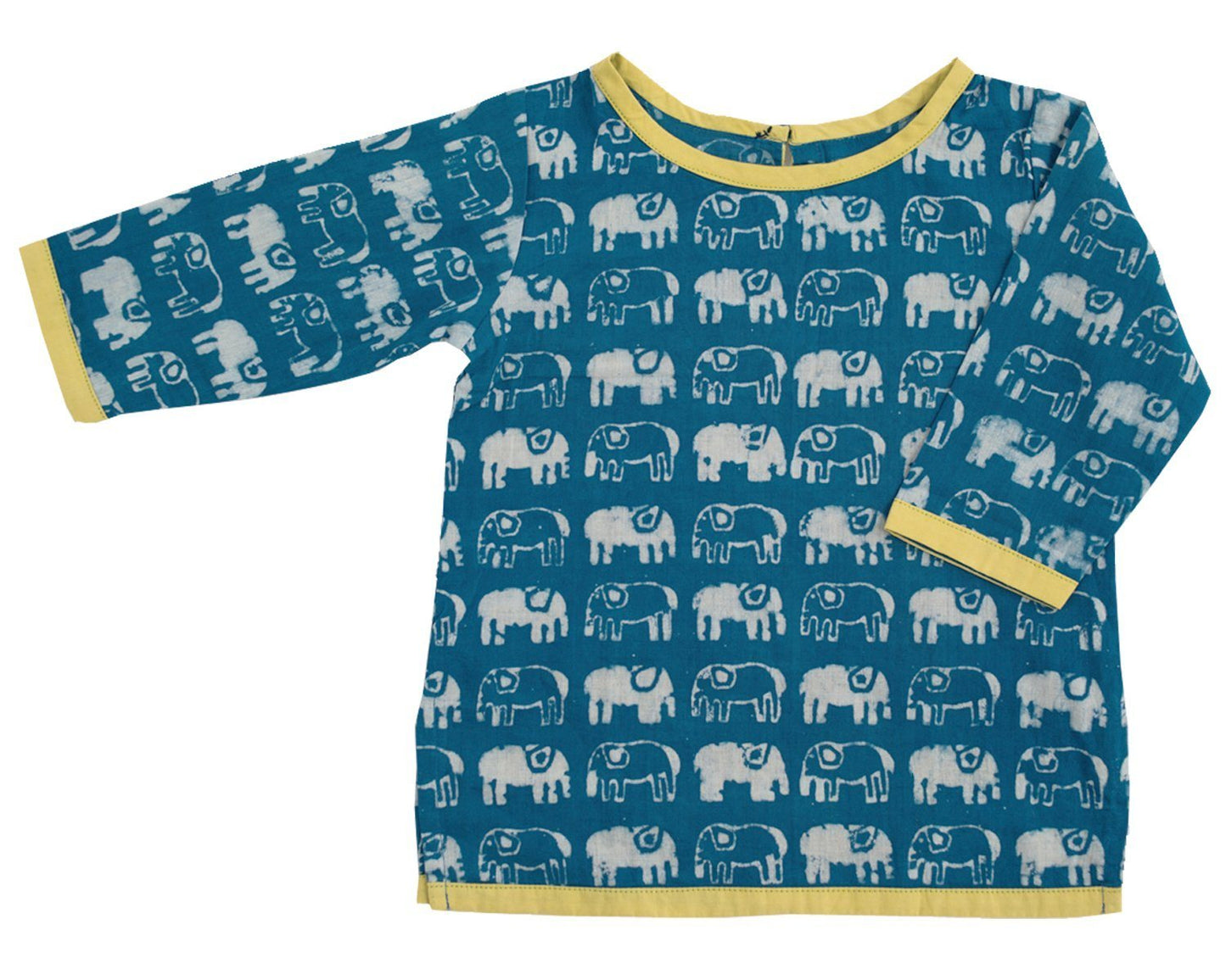 Mirasa Design Elephant Tunic | handmade | indigo clothing Mirasa Design
