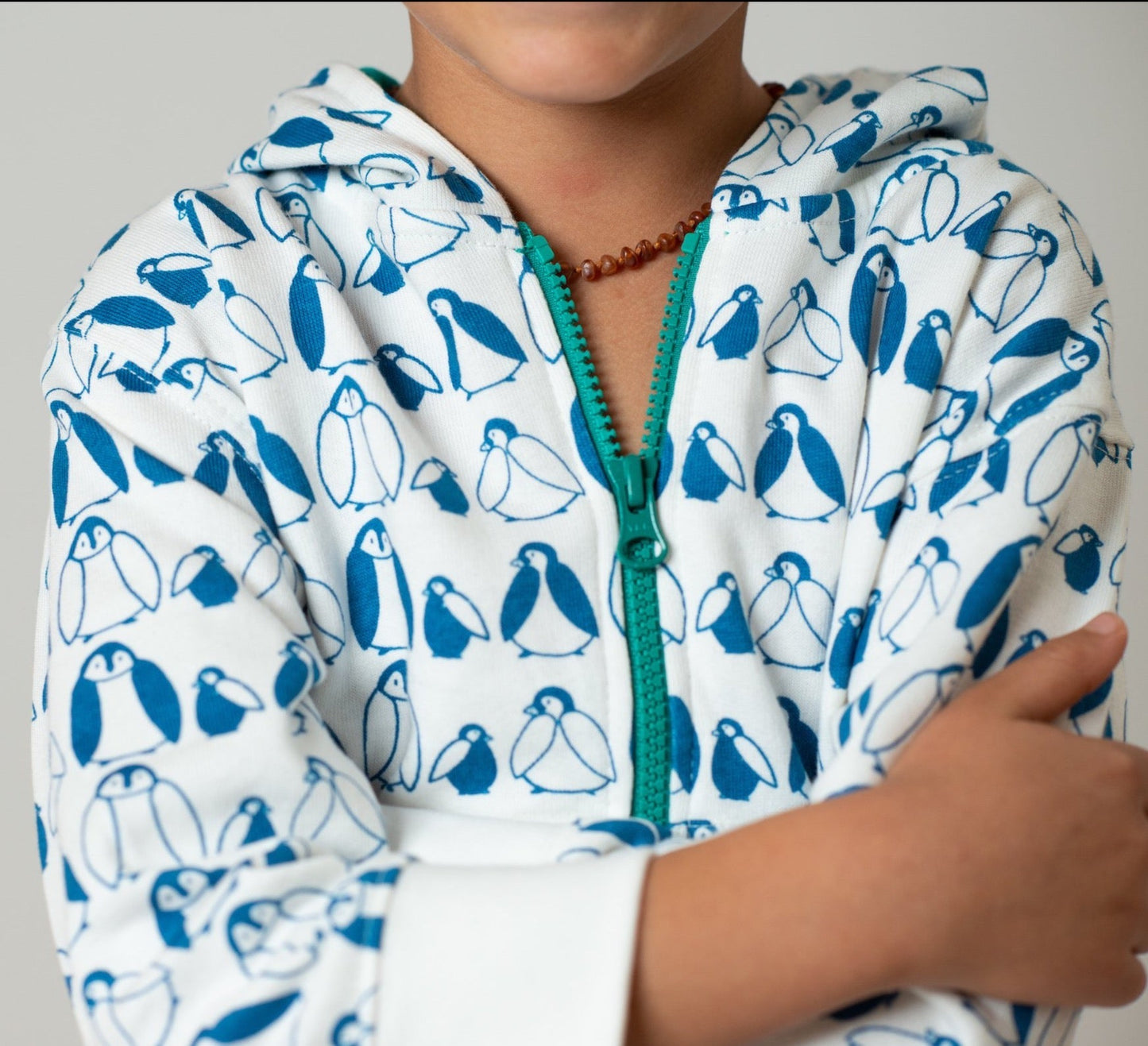 Baby Jade Penguin Hoodie