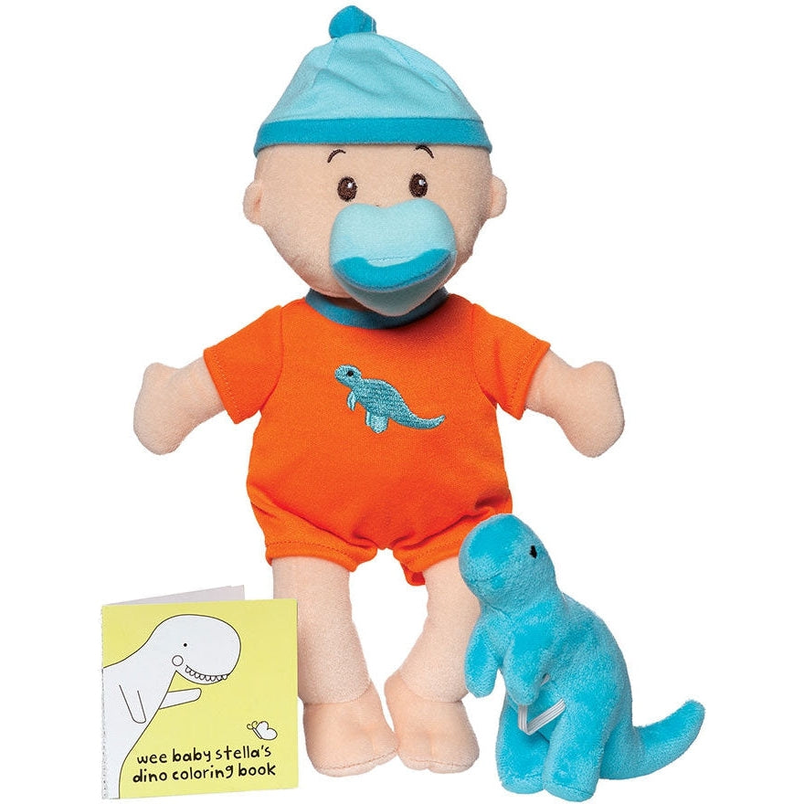 Manhattan Toy Wee Baby Stella | Tiny Dino Set