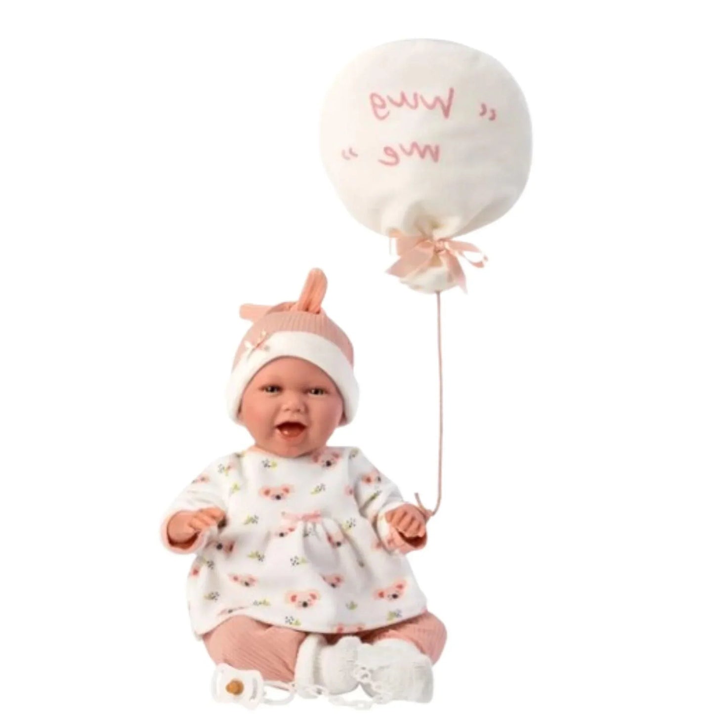 Newborn Doll Payton with Balloon