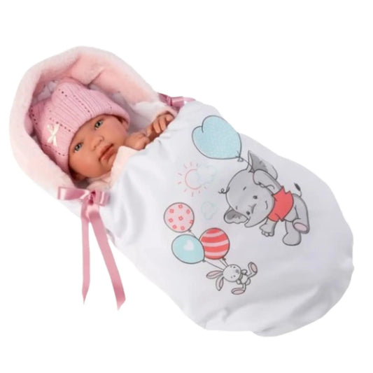 Newborn Doll Tiffany with Blanket