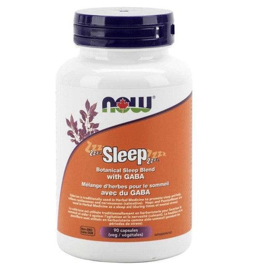 Now Foods Sleep - Botanical Sleep Blend with GABA 90 Veg Capsules