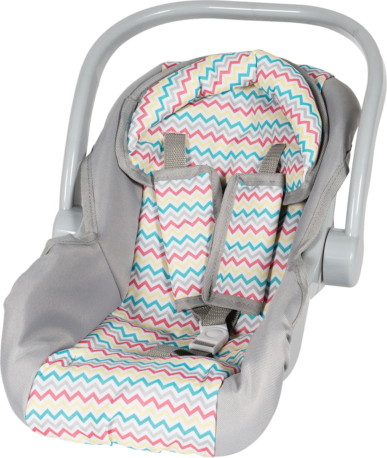 Zig Zag Rainbow Car Seat