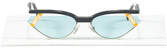 X Gentle Monster Fendi No. 1 Black / Orange Sunglasses